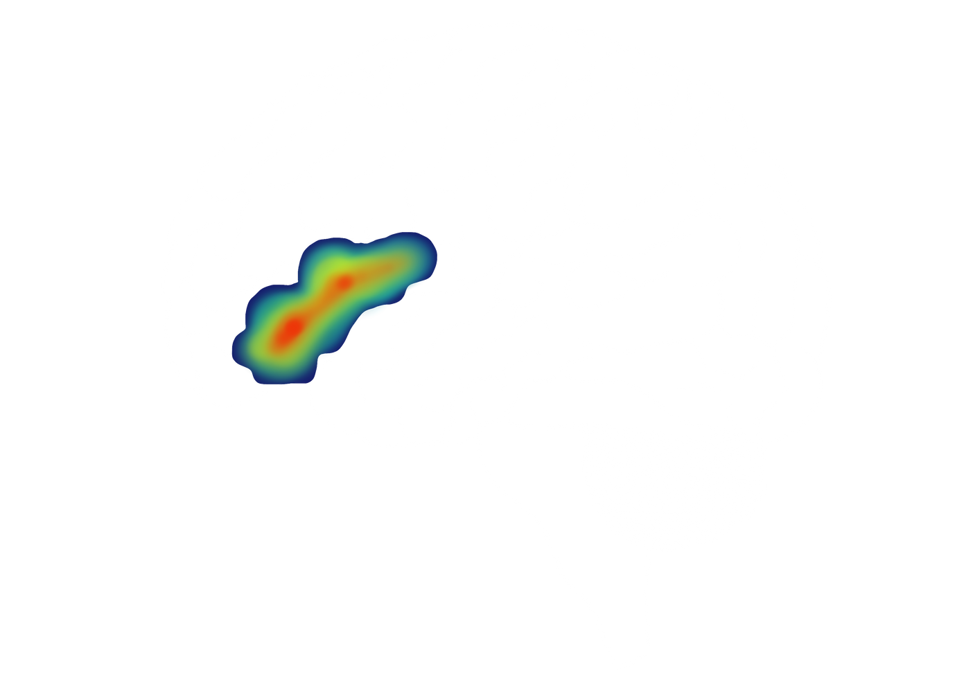 En esta imagen del cerebro se marca el córtex orbitofrontal imitando a una resonancia magnética funcional.